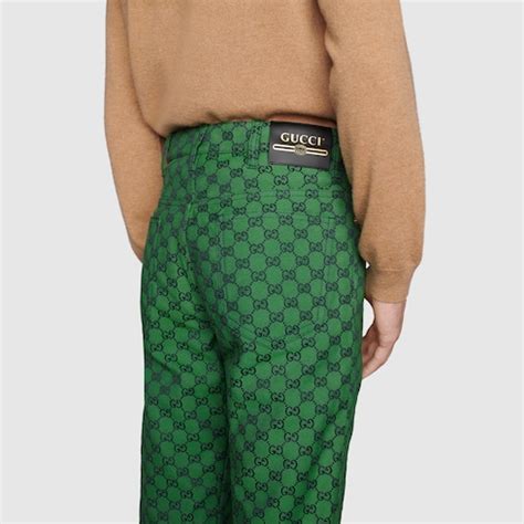 green gucci trousers|gucci pants ioffer.